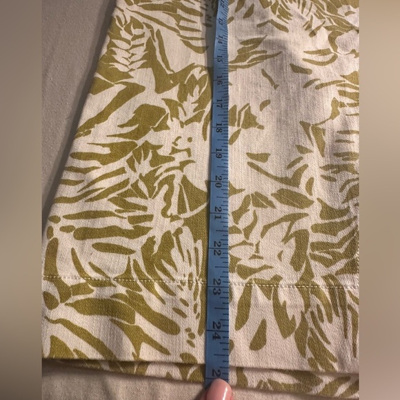 Maeve Anthropologie Daintree Frond Printed Pencil Skirt Sz 6 - Picture 8 of 13